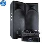 Ekho Dual 15 700W DJ PA Speakers Numark iCDMIX3  CD