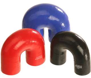 40mm 1 5/8 Silicone Elbow 180 Degree Hose U Bend Red  