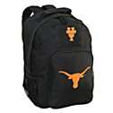 Concept One NCAA Black Backpack with Team Logo   Texas Longhorns at 