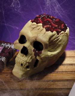Skull with Bloody Brain Prop   Skull With Bloody Brain   This is one 