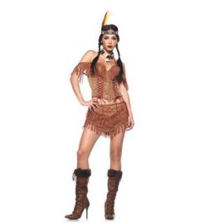 Adult Sexy Indian Princess Costume   Native American Costumes 