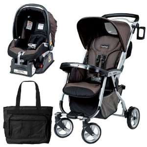  Peg Perego Vela Easy Drive Stroller   Newmoon Travel System Baby