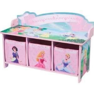  Disney Princess 3 Bin Toy Box Organizer by Delta