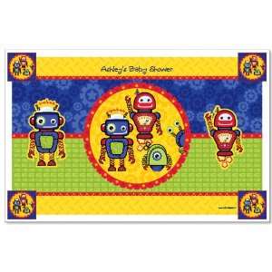  Robots   Personalized Baby Shower Placemats Toys & Games