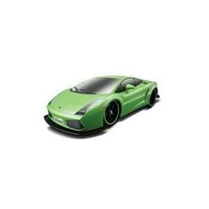  1/10 Scale Green Remote Control Lamborghini Gallardo 