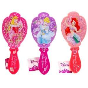   Disney Princess Aurora Cinderella & Ariel Hair Brush Set of 3 Beauty