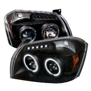   2007 Dodge Magnum CCFL LED Projector Headlights   Black Automotive