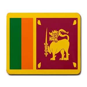 Sri Lanka Flag Mouse Pad