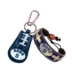Tony Romo Dallas Cowboys Bracelet & Keychain Set  Sports 