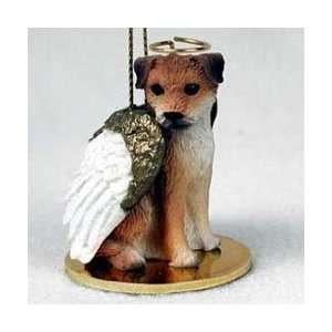  Border Terrier Angel Christmas Ornament