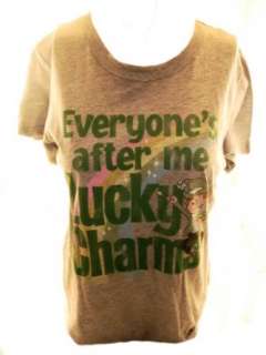 com Lucky Charms Ladies (Womens) T Shirt   Everyones After Me Lucky 