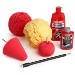 Mothers Power Ball and PowerBall Metal Polish+ Microfiber Towel