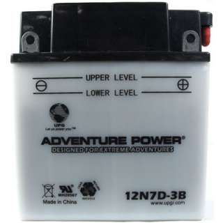 Batteriesinaflash UPG 12N7D 3B 12V 7Ah ATV Battery Replaces 12N7D 3B