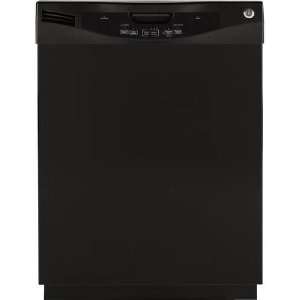    GE Black Full Console 24 Inch Dishwasher GLD4604VBB Appliances