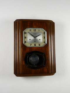   French Vedette Westminster chime wall clock at 1920/1930  