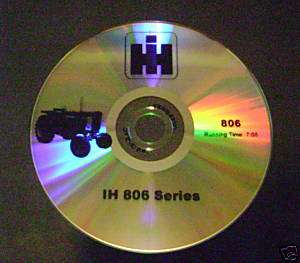 Farmall 806 Tractor Sales DVD International IH 1960 NEW  