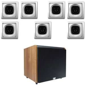   25 Surround Sound Speakers w/15 Powered Subwoofer Electronics