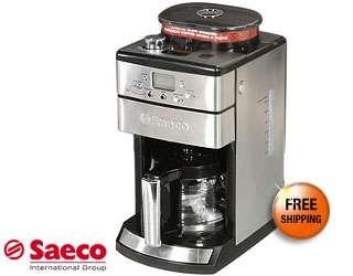 Saeco 104373 Stainless steel Coffee Grinder & Brewer