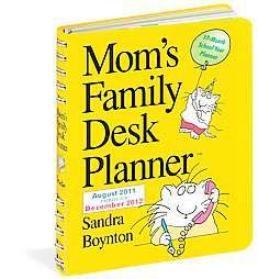   Moms Family by Sandra Boynton 2011, Calendar 9780761162704  