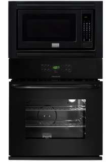 Frigidaire 30 30 Inch Black Self Cleaning Wall Oven Microwave Combo 