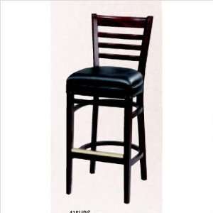  Beechwood 30 Ladder Back Padded Wood Barstool Finish 