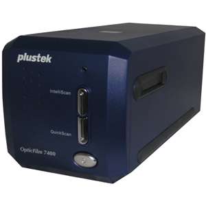 Plustek OpticFilm 7400 35mm Film and Slide LEDlight Scanner PN 60 A1A 