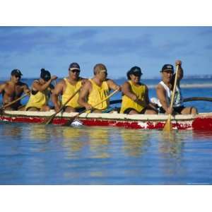 Traditional Sea Canoe Races, Rarotonga, Cook Islands, Polynesia, South 