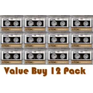  TDK MC 60 60 minute 12 Pack Microcassettes for all Sony 
