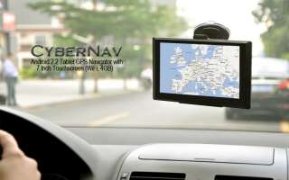 Portable Car GPS Navigator 7 Inch Touchscreen Android 2.2 Tablet PC 