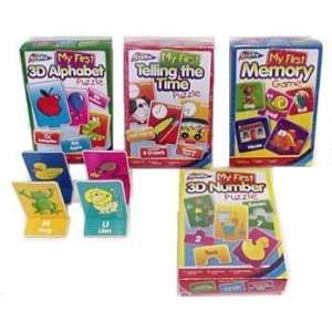  Kids 3D Learning Puzzle Case Pack 36 