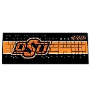   OSU Wireless USB Black/Orange Keyboard