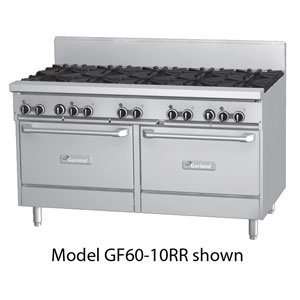   Burner 60 Gas Range with Flame Failure Protection, 12 Griddle