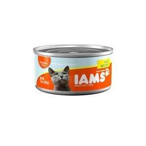  Iams Canned Cat Food Ocean Fish 5.5 oz Case (12) Kitchen 