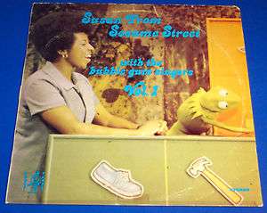   SESAME STREET & THE BUBBLE GUM SINGERS Vol. 1    1970s LP Vinyl