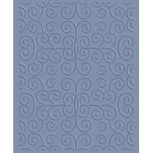   Swirls embossing folder 061 sizzix cuttlebug 822431026738  