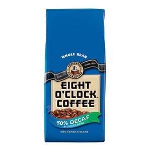 Eight Oclock Coffee 0103170 Eight OClock Whole Bean 50% Decaf Blend 