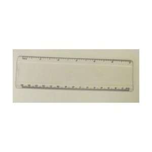  Blank See Through Acrylic 6 Inch Rulers(Pack Of 100 