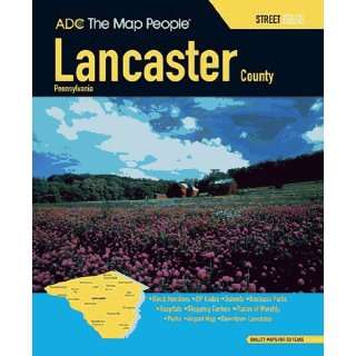  ADC The Map People 305752 Lancaster County PA Atlas 