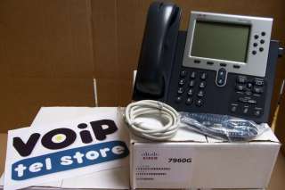 Refurb Cisco CP 7960G 7960 7960G IP Phone SIP ASTERISK VOIP  