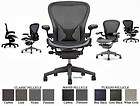 HERMAN MILLER AERON CHAIR size A posture fit, alum frame  