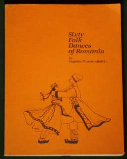 BOOK Folk Dance of Romania music choreography costume  