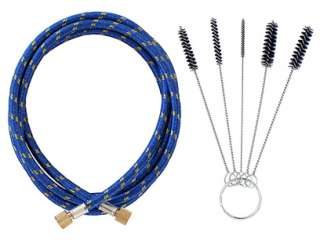 flexible 6 braided air hose for connecting airbrushes to compressor 