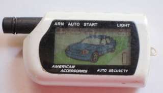   QNMWA168 FM/FM two way Car Alarm Remote KEYLESS ENTRY CONTROL LCD