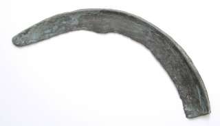 AGE . Circa 2nd millennium BC. Bronze sickle. Rare and important tool 
