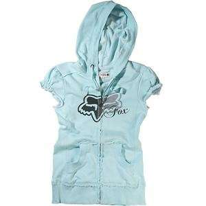    Fox Racing Womens F Bomb Zip Hoody   X Small/Angel Blue Automotive