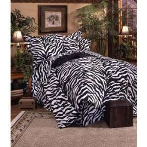  Zebra Print   Complete Bedding Set   California King