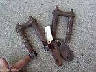 ANTIQUE Ford Model A? CLAMPS SHACKLES Greasers parts NR