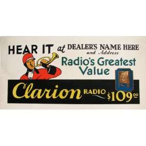   Model Antique Radio Vintage Antique Advertising Poster