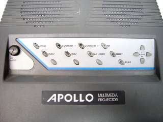 Apollo Express QE450 Multimedia 3 LCD Data Projector QE 450 300 ANSI 