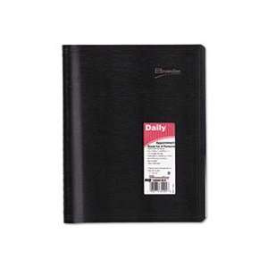   Person Daily Appointment Book, 8 1/2 x 11, Black